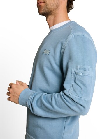 Sweat-shirt TOM TAILOR en bleu