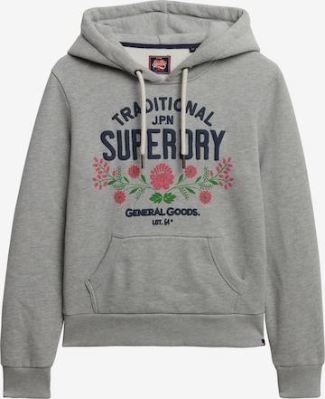 Felpa 'Lot 54' di Superdry in grigio: frontale