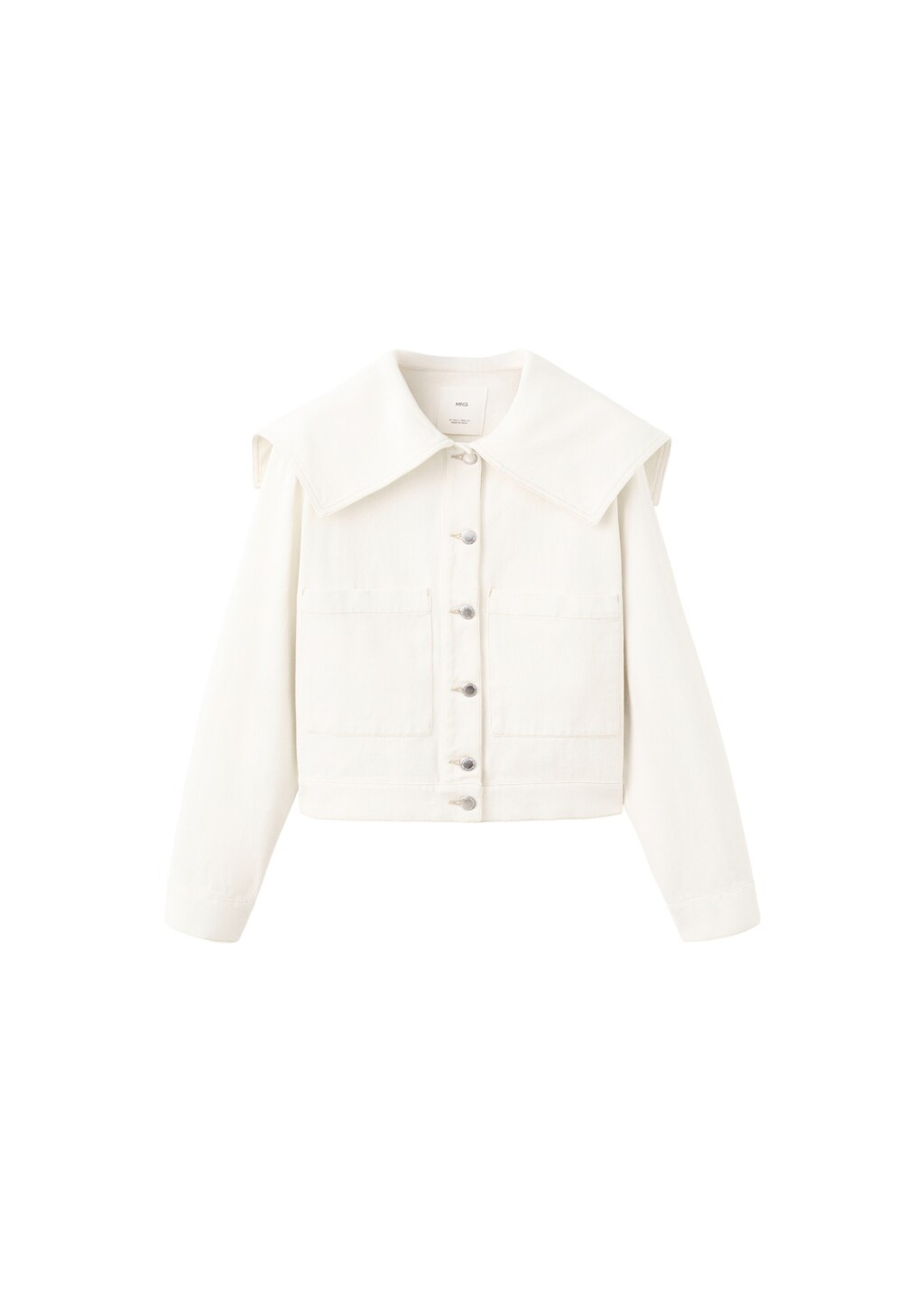 MANGO Between-Season Jacket 'Marine' in White, Item view