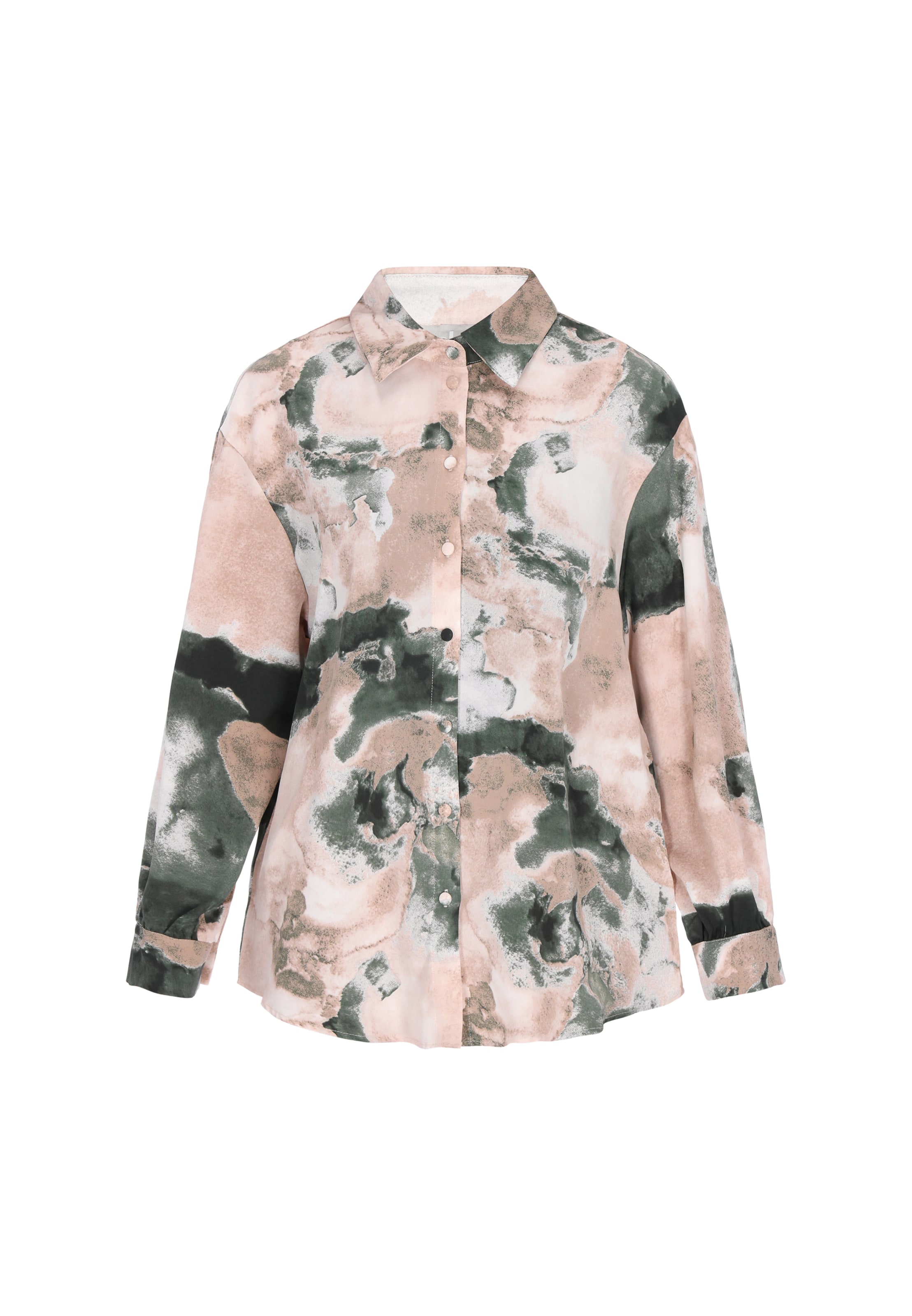 Usha - Blusa em rosa: frente