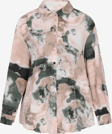 Usha - Blusa em rosa: frente