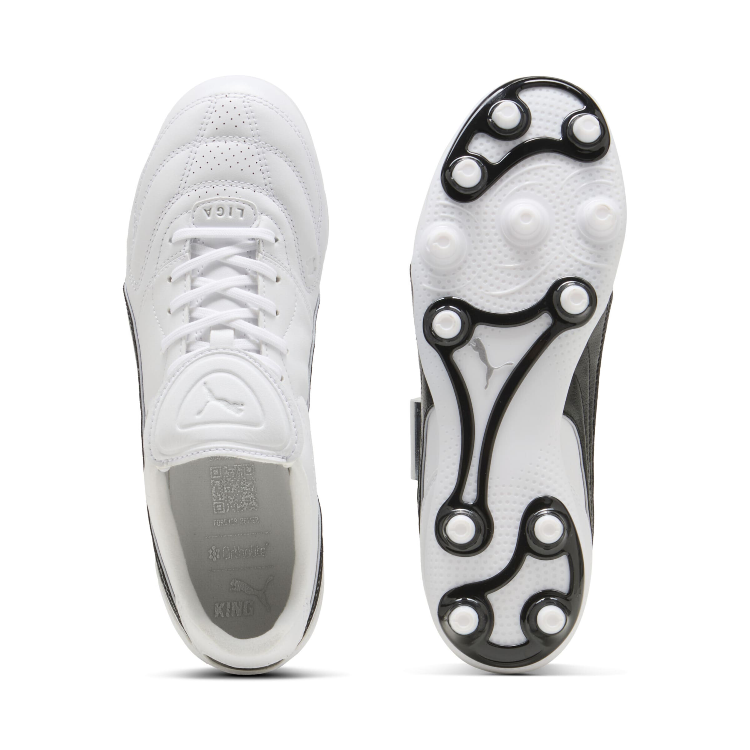 PUMA Soccer shoe 'King Liga' in White