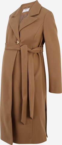 Dorothy Perkins Maternity Between-Seasons Coat in Beige: front