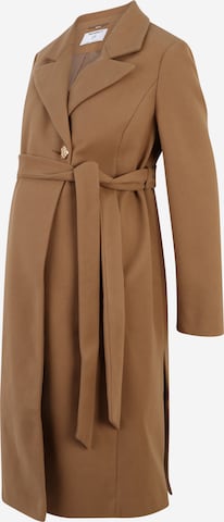 Dorothy Perkins Maternity Between-seasons coat in Beige: front