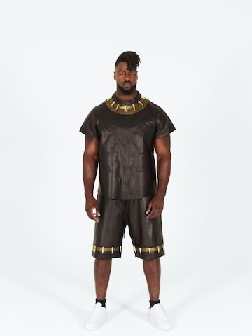 T-Shirt 'T-shirt Black Panther “Killmonger”' Vibranyum en noir : devant