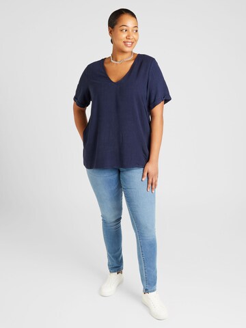 EVOKED Shirt 'FILIA' in Blauw