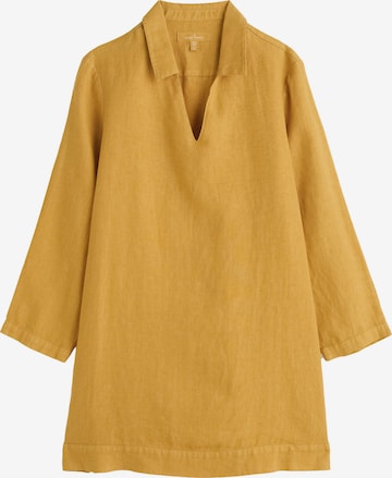 Tunica 'Shallow Layers' di Seasalt Cornwall in giallo: frontale