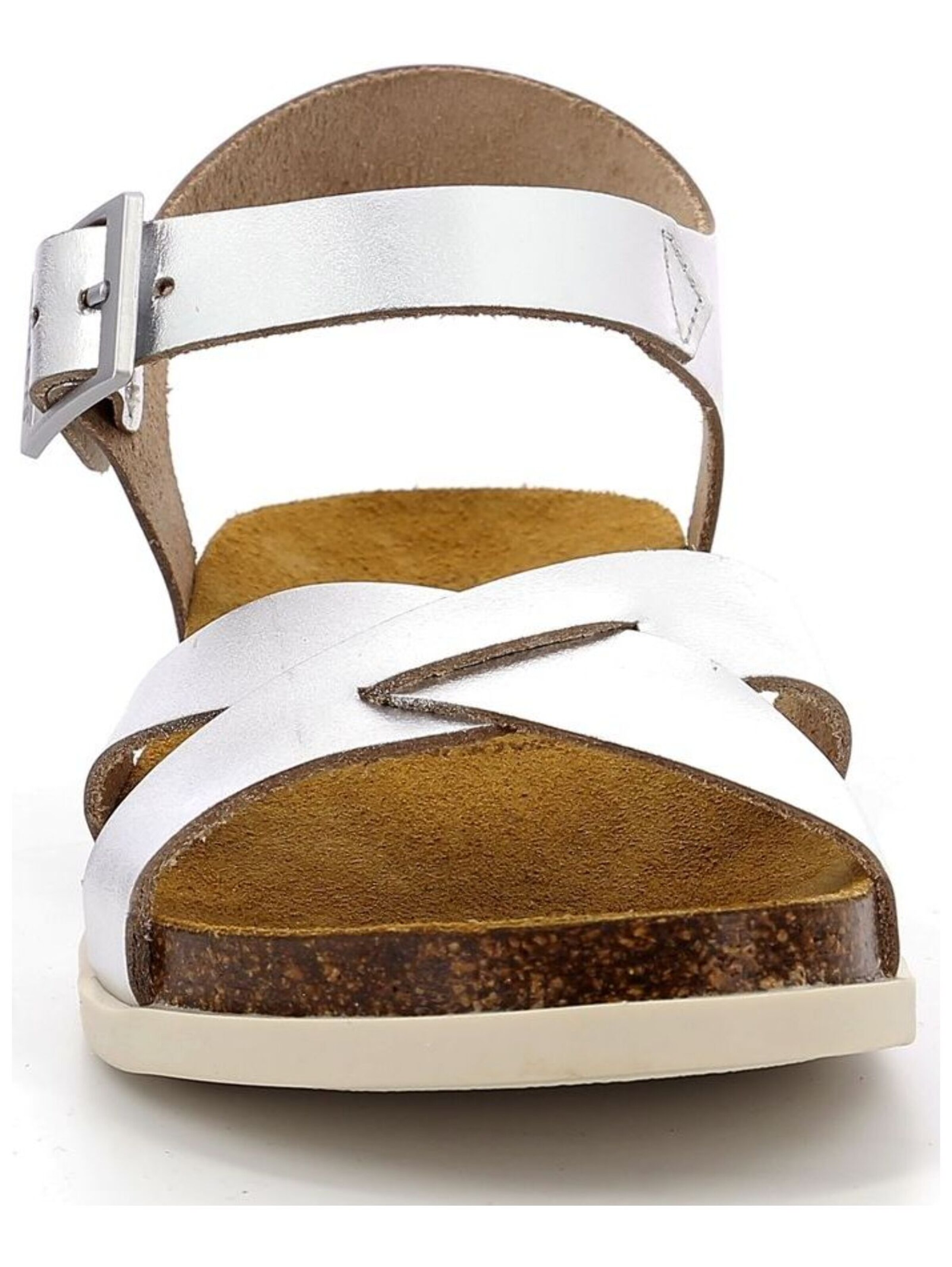 Sandales à lanières Kickers en argent