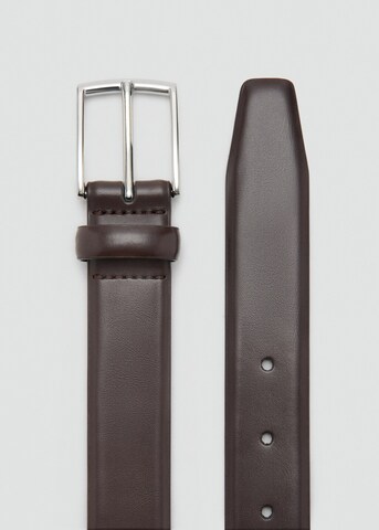 MANGO MAN Belt 'Basic' in Brown