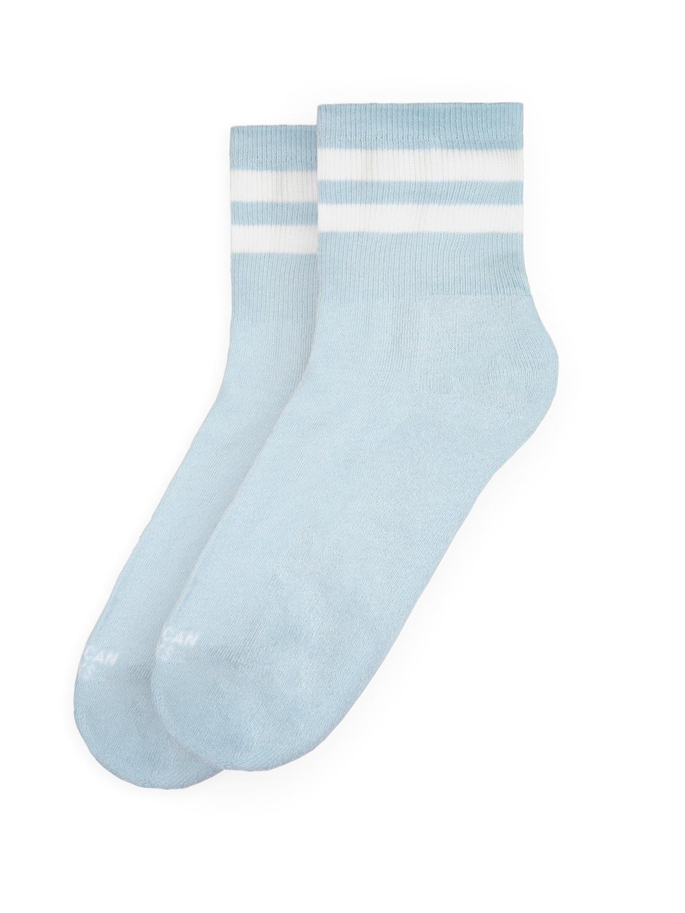 American Socks Ankle Socks 'Bali - Ankle High' in Blue: front