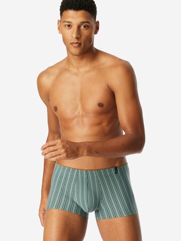 Boxers SCHIESSER en vert : devant