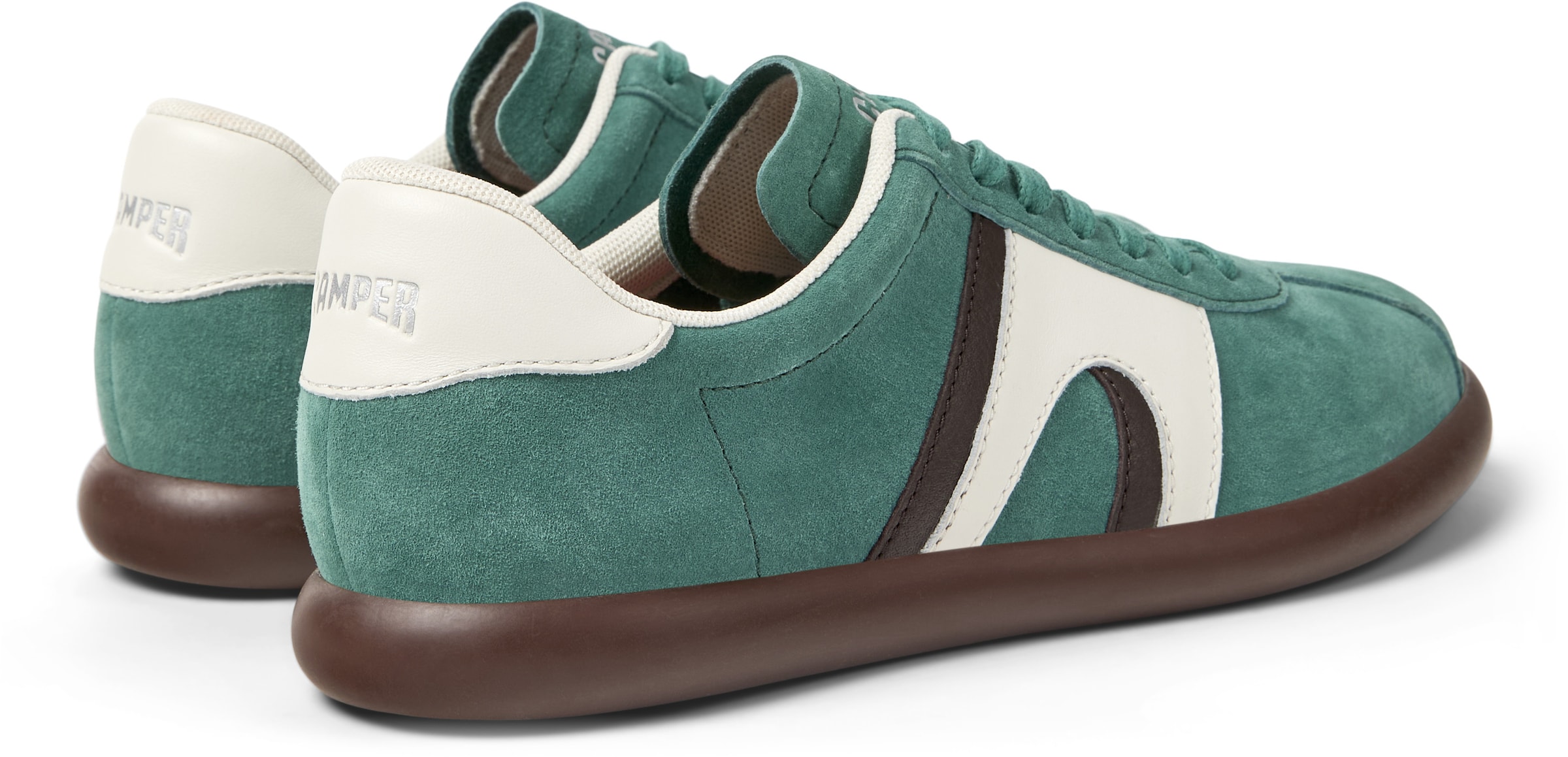 Baskets basses 'Pelotas Soller' CAMPER en vert