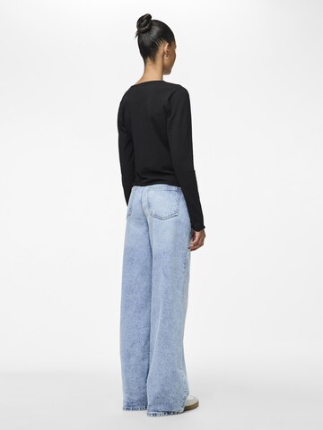 PIECES Top 'Georgina' in Schwarz