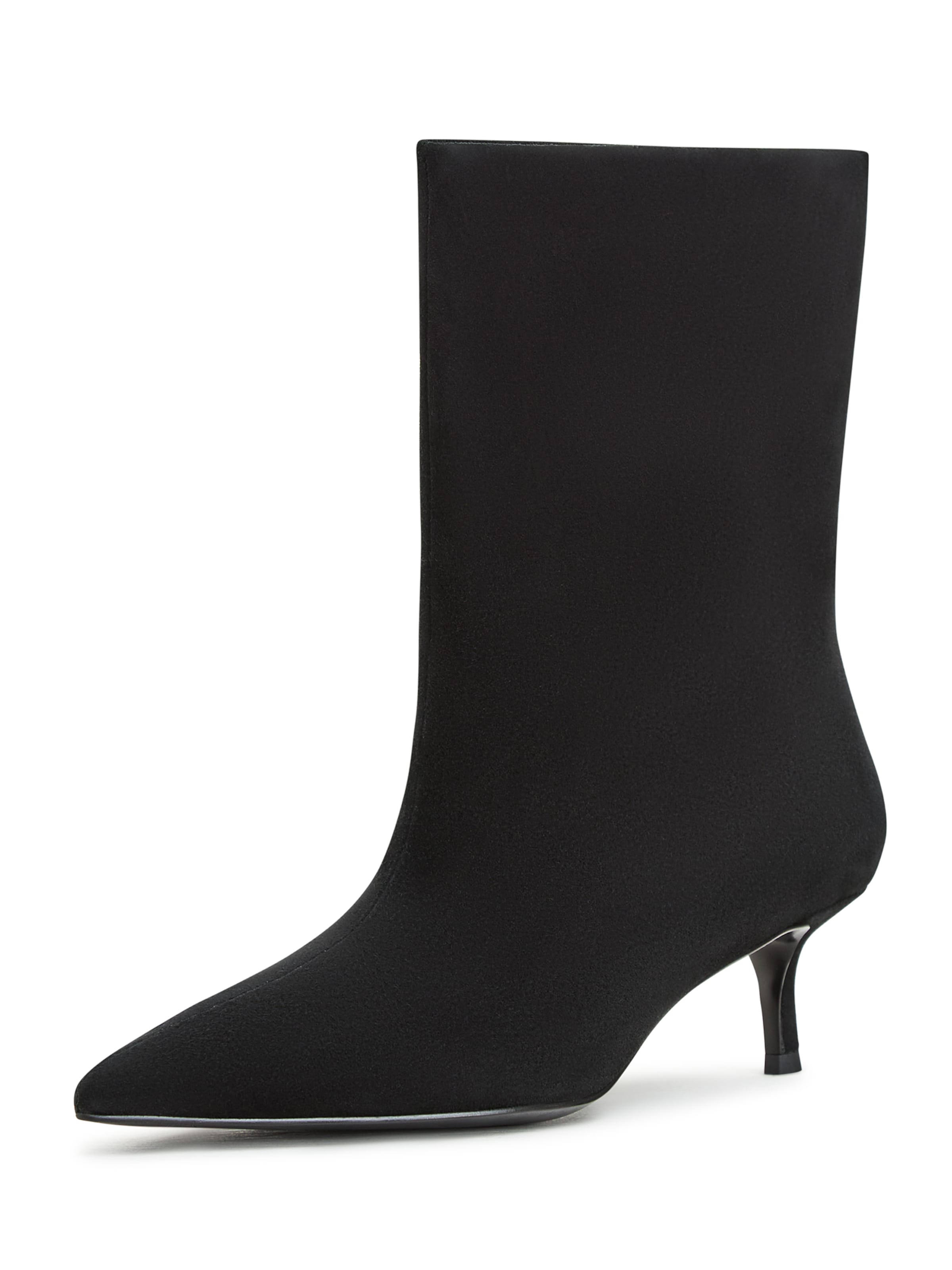 CESARE GASPARI Stiefelette in Schwarz: Vorderseite