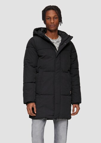 QS Winter coat in Black: front