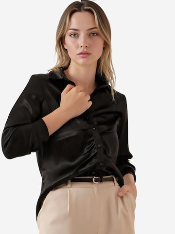 Chemisier Bigdart en noir : devant