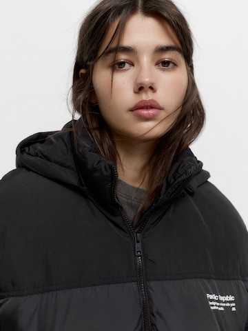 Pull&Bear Jacke 'PACIFIC' in Schwarz