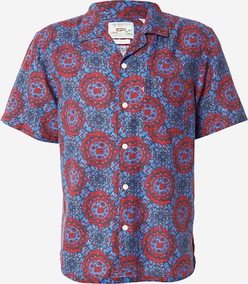 LEVI'S ® Рубашка 'Short Sleeve Sunset Standard Camp Shirt' в Синий: спереди