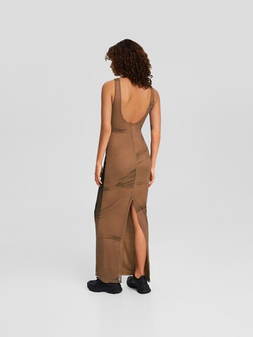 Bershka Dress in Brown