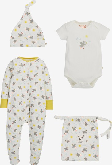 Frugi Set 'Puffins' - svetlomodrá / citrónová / sivá / homárová / biela, Produkt