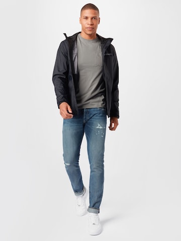 COLUMBIA Outdoor jacket 'Pouring Adventure' in Black