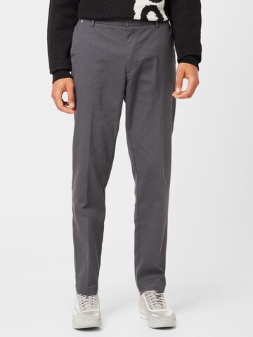 BOSS Black Regular Chino Pants 'Kane' in Grey: front