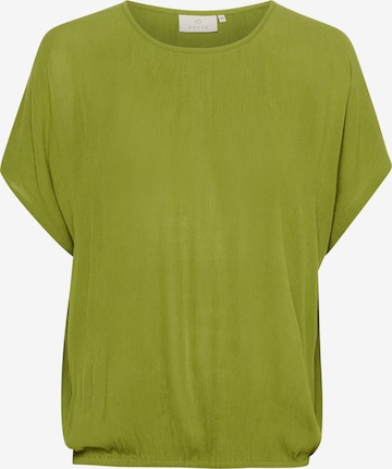 Kaffe Blouse 'Amber Stanley' in Groen: voorkant