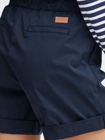 Oxmo Loosefit Chino ' Chanel ' in Blauw