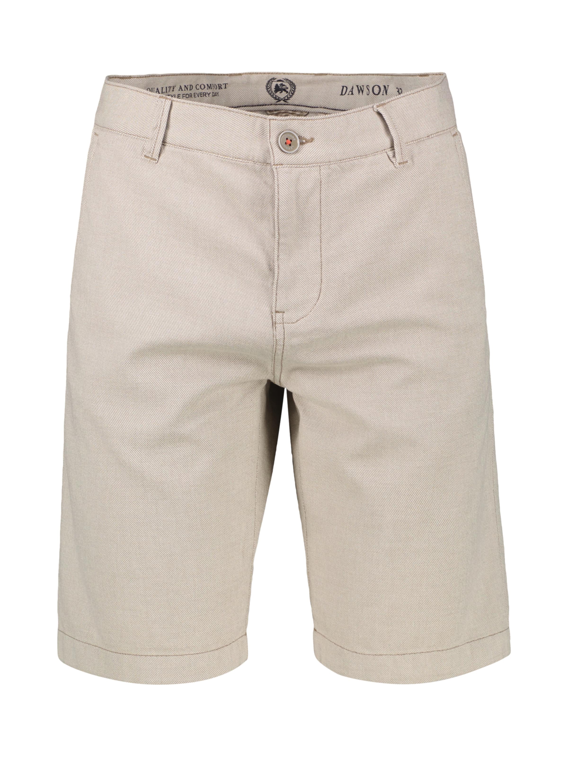 LERROS Regular Flexible Chino Bermuda in Strukturqualität in Beige: Vorderseite