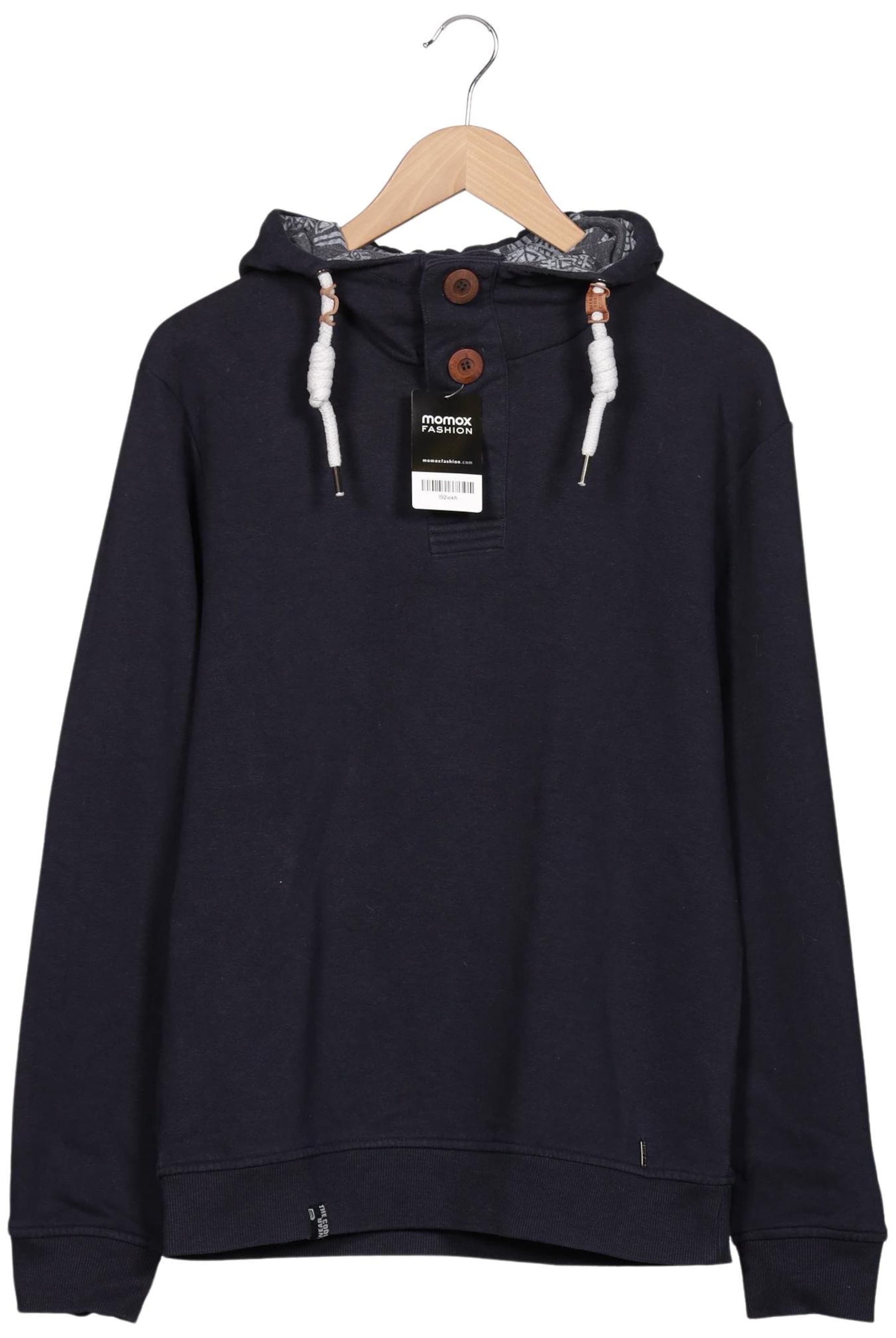INDICODE JEANS Kapuzenpullover M in Blau: Vorderseite
