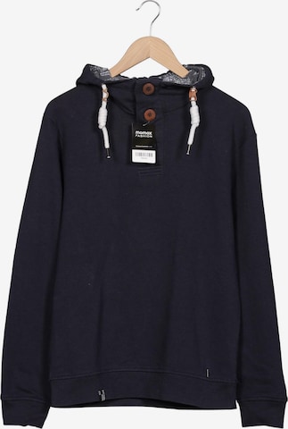 INDICODE JEANS Kapuzenpullover M in Blau: Vorderseite