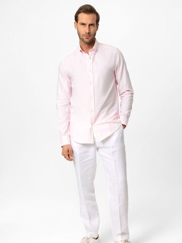 Coupe regular Chemise Dandalo en bleu