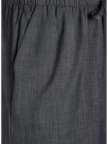 Wide Leg Pantalon 'Vina' Zizzi en gris