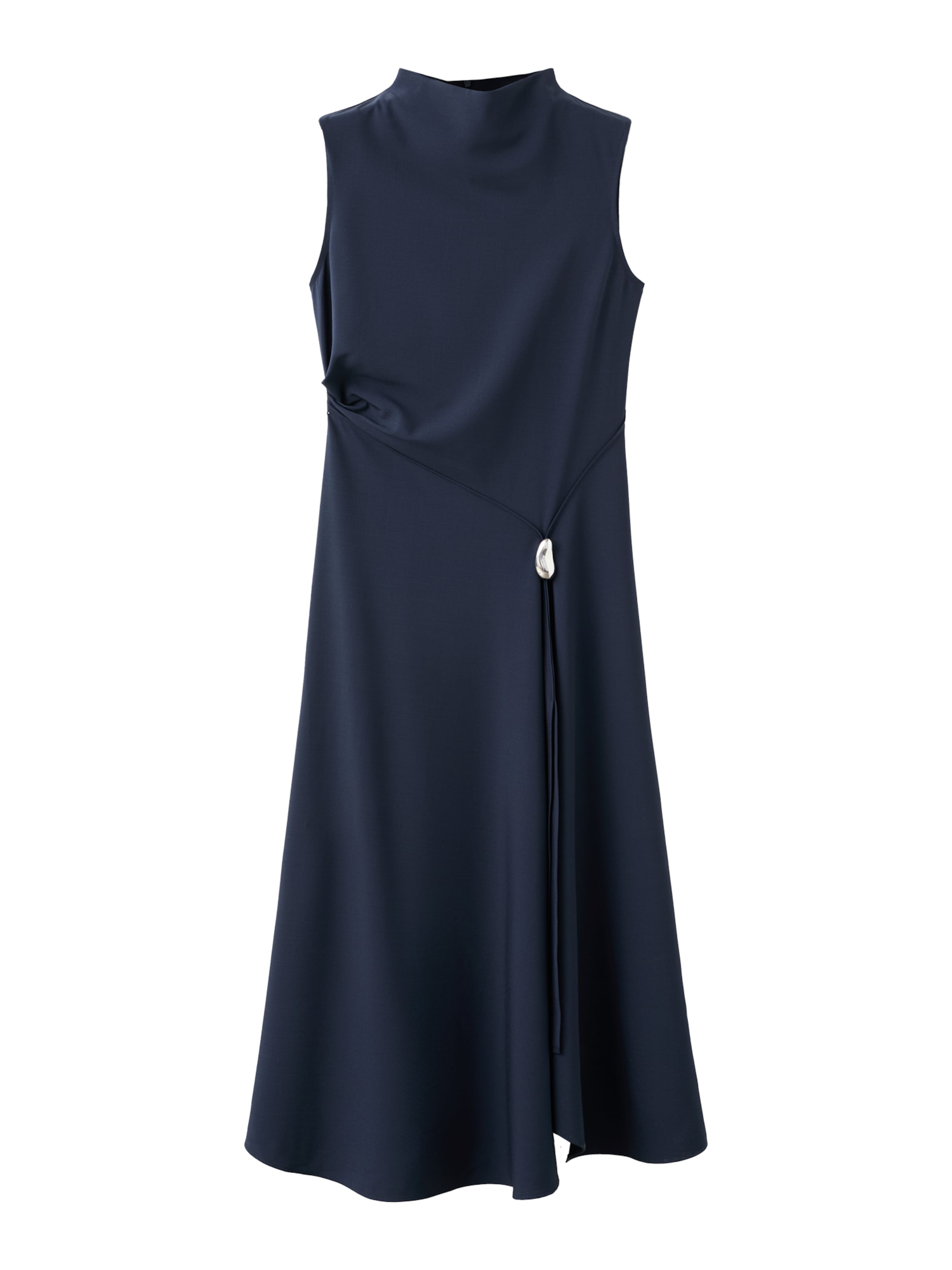 MANGO Šaty 'Elea' – modrá: přední strana