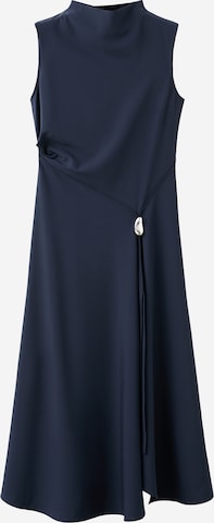 MANGO Jurk 'Elea' in Blauw: voorkant