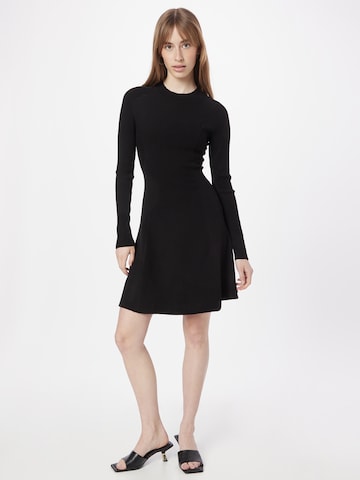 BOSS Knitted dress 'Firoko' in Black: front