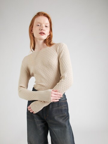 b.young Pullover 'MALTO' in Beige: Vorderseite