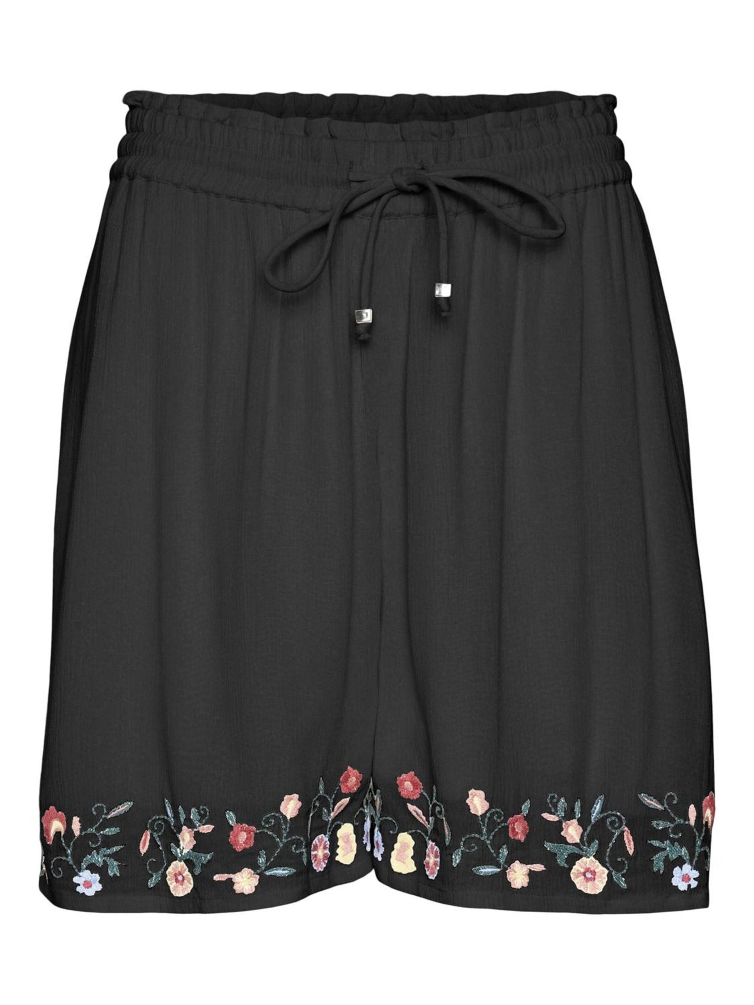 VERO MODA Trousers 'Sina' in Black: front