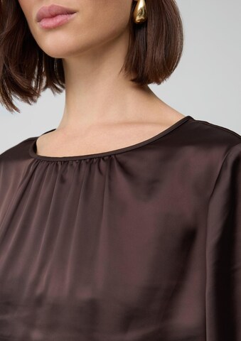 s.Oliver BLACK LABEL Blouse in Brown