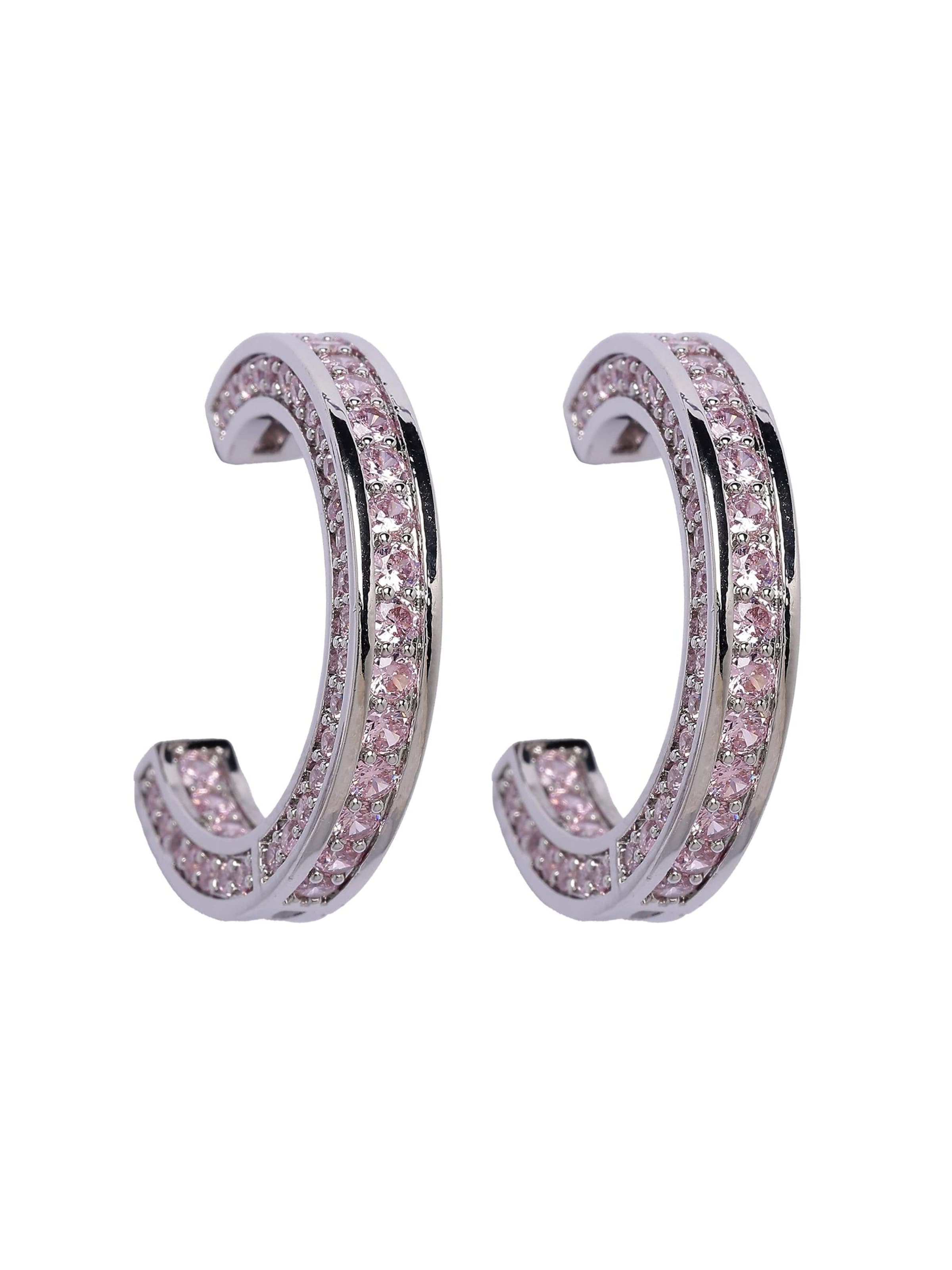 AVANT-GARDE PARIS Oorbellen 'Valeriala' in de kleur Lichtroze, Productweergave