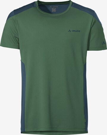 VAUDE Functioneel shirt 'Elope' in Groen: voorkant