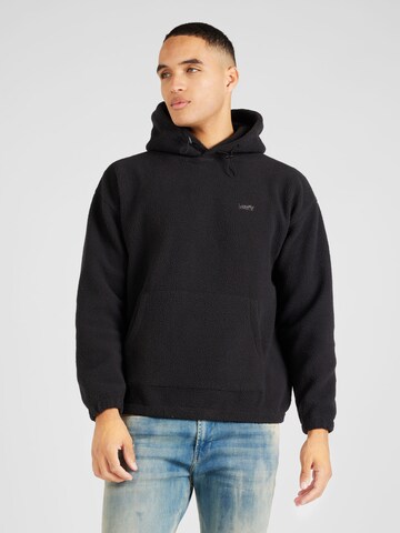 LEVI'S ® Sweatshirt 'Cozy Up Hoodie' i svart: framsida
