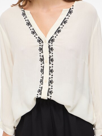 VILA Shirt 'VISieana' in Beige