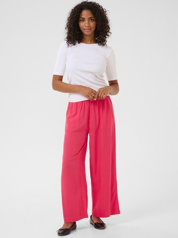 Kaffe Wide leg Pants in Purple