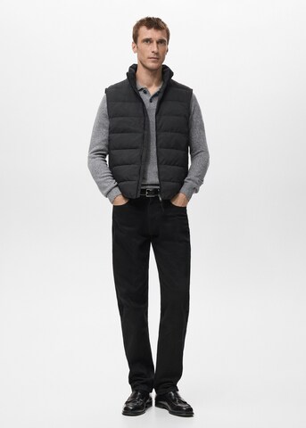 MANGO MAN Vest 'Mirlost' in Black