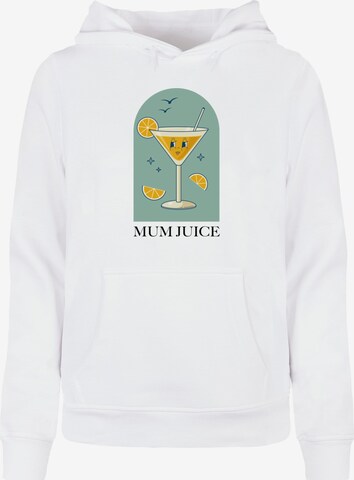 ABSOLUTE CULT Sweatshirt 'Mother's Day - Mum Juice' in White: front