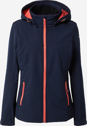 ICEPEAK Outdoor Jacket 'Brenham' in Dark blue / Coral, Item view