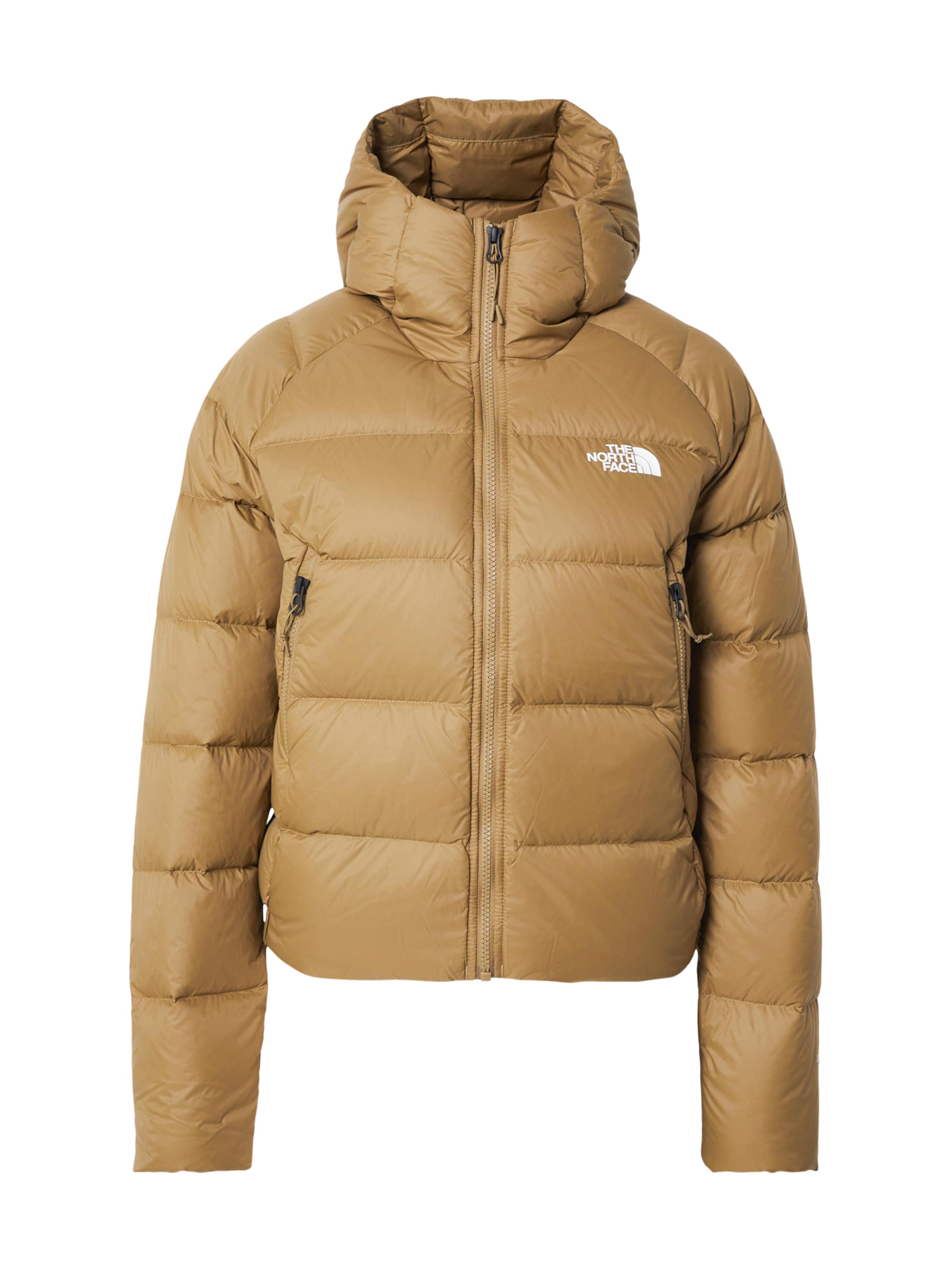 THE NORTH FACE Outdoorová bunda 'HYALITE' – hnědá: přední strana