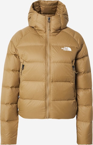 THE NORTH FACE Outdoorová bunda 'HYALITE' – hnědá: přední strana