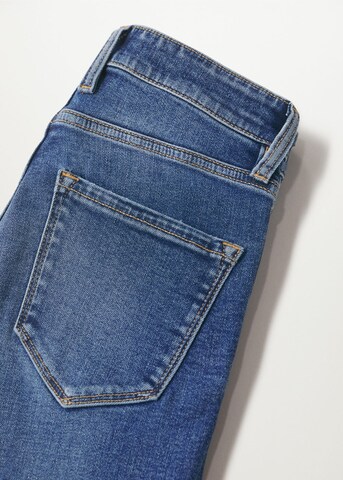 MANGO Skinny Jeans 'Isa' in Blau